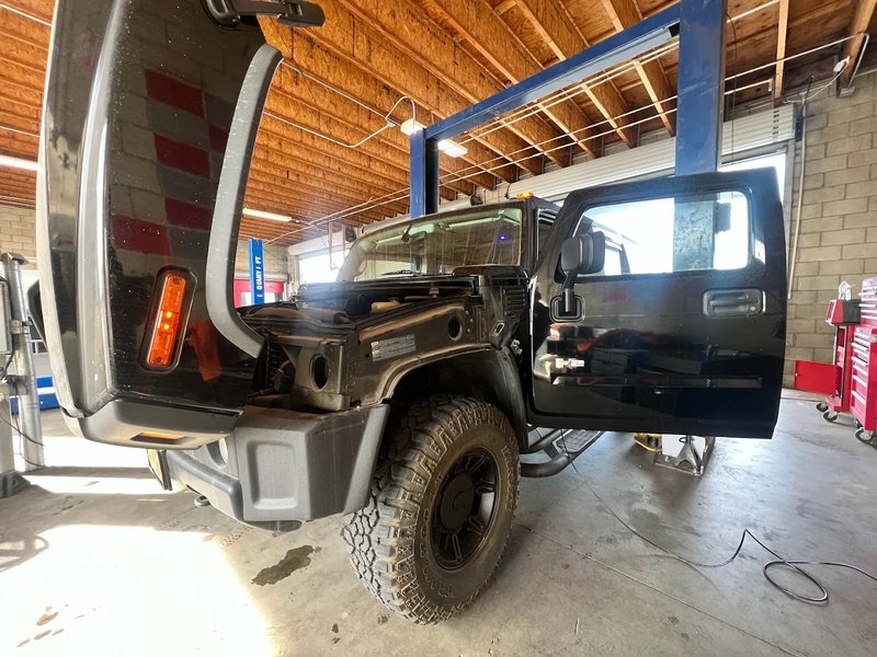 Hummer H2 Smog Check at STAR Station VIP Smog Palmdale